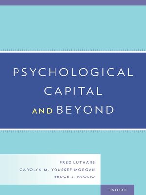 cover image of Psychological Capital and Beyond